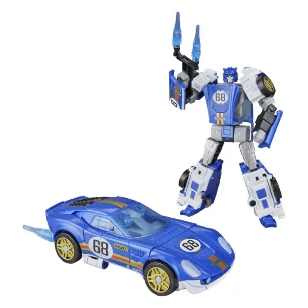 Transformers X Hot Wheels Collaborative - Figurine Deluxe Class El Segundo Coupe 13 cm