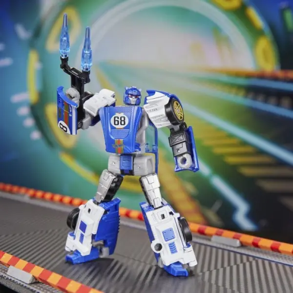Transformers X Hot Wheels Collaborative - Figurine Deluxe Class El Segundo Coupe 13 cm