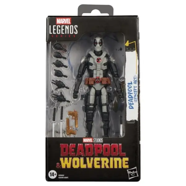 Deadpool & Wolverine - Figurine Marvel Legends Deadpool (Concept Art) 15 cm