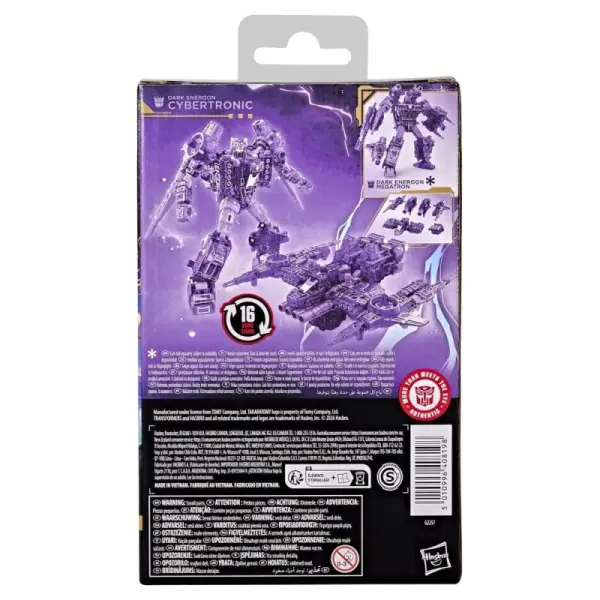 Transformers Age of the Primes - Figurine Deluxe Class Dark Energon Cybertronic 14 cm