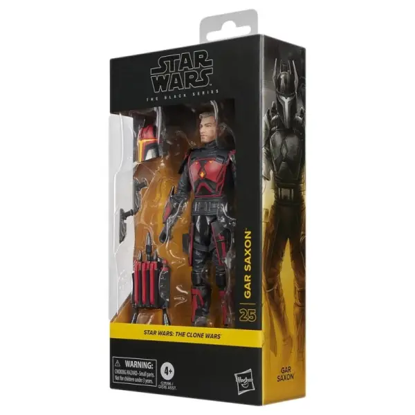Star Wars: The Clone Wars - Figurine Black Series Gar Saxon 15 cm