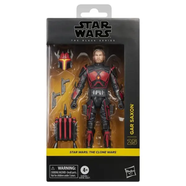 Star Wars: The Clone Wars - Figurine Black Series Gar Saxon 15 cm