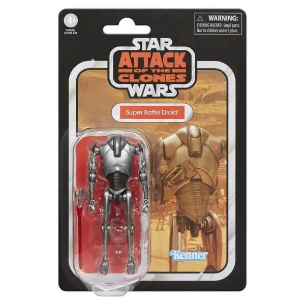 Star Wars Episode II - Figurine Vintage Collection Super Battle Droid 10 cm