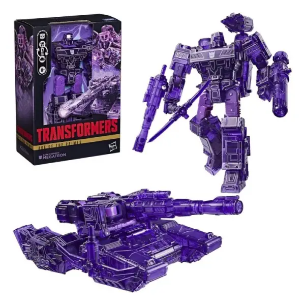 Transformers Age of the Primes Voyager - Figurine Class Dark Energon Megatron 17 cm