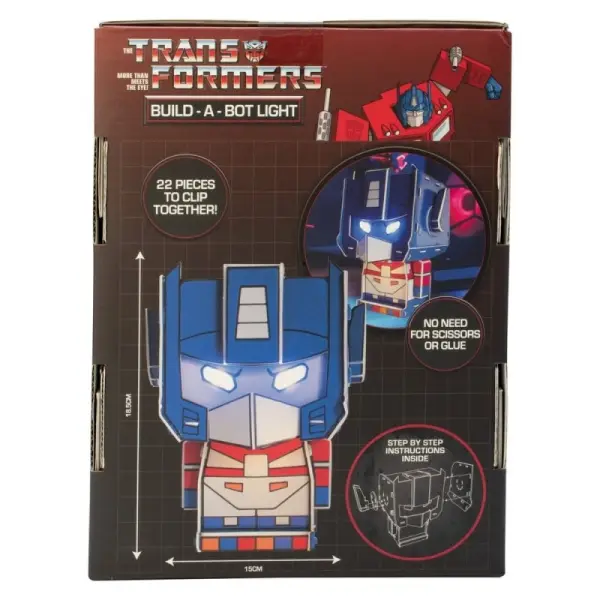 Transformers - Lampe à Construire Optimus Prime