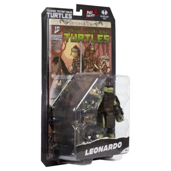 Les Tortues Ninja Page Punchers - Figurine Leonardo (Turtles in Time) 13 cm