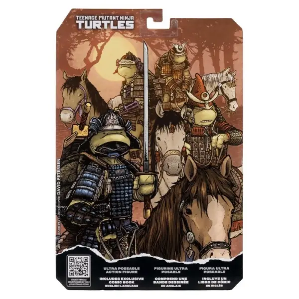 Les Tortues Ninja Page Punchers - Figurine Leonardo (Turtles in Time) 13 cm