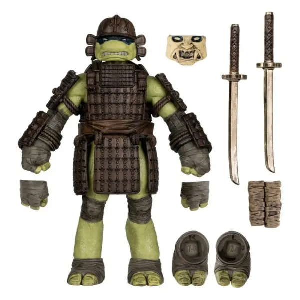 Les Tortues Ninja Page Punchers - Figurine Leonardo (Turtles in Time) 13 cm