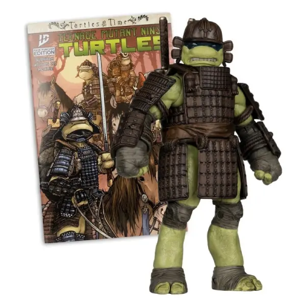 Les Tortues Ninja Page Punchers - Figurine Leonardo (Turtles in Time) 13 cm