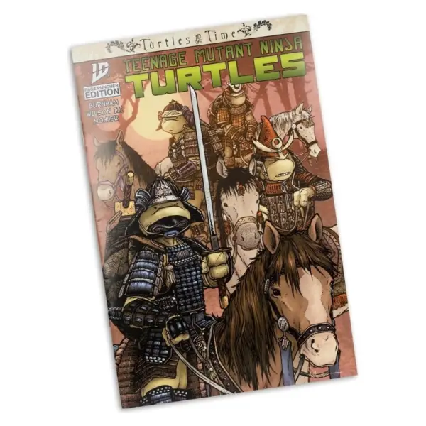 Les Tortues Ninja Page Punchers - Figurine Leonardo (Turtles in Time) 13 cm
