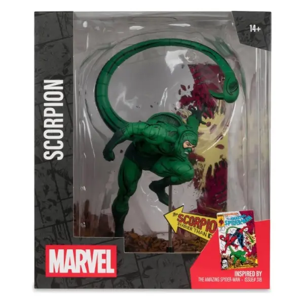 Marvel Collection - Figurine 1/10 Scorpion (The Amazing Spider-Man N°318) 17 cm
