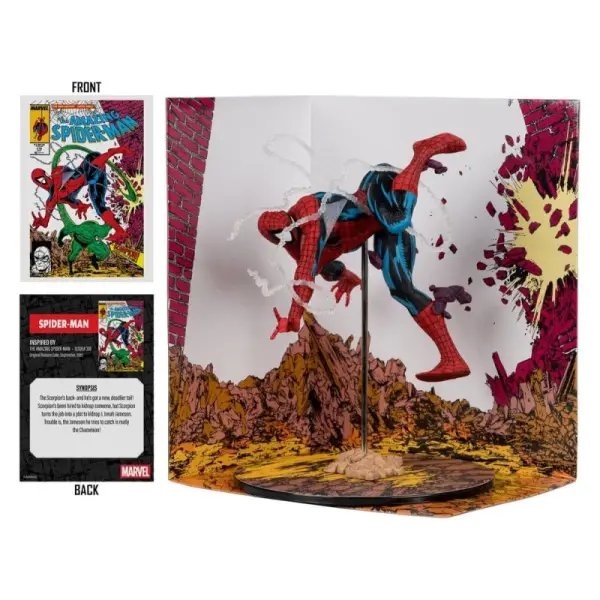 Marvel Collection - Figurine 1/10 Spider-Man (The Amazing Spider-Man N°318) 17 cm