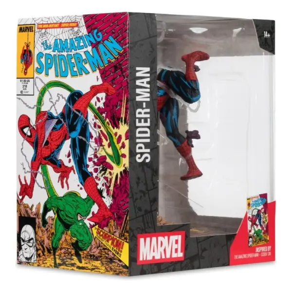 Marvel Collection - Figurine 1/10 Spider-Man (The Amazing Spider-Man N°318) 17 cm