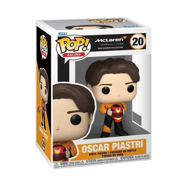Formule 1 - Figurine POP! Racing McLaren- Oscar Piastri 9 cm