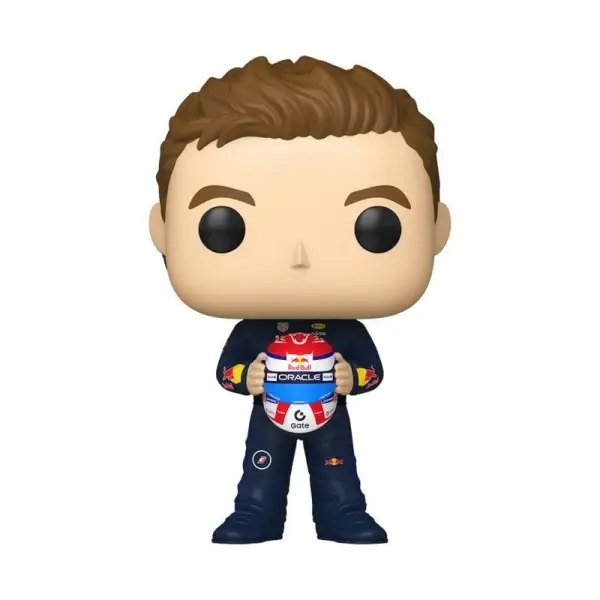 Formule 1 - Figurine POP! Verstappen (Holding Helmet) 9 cm