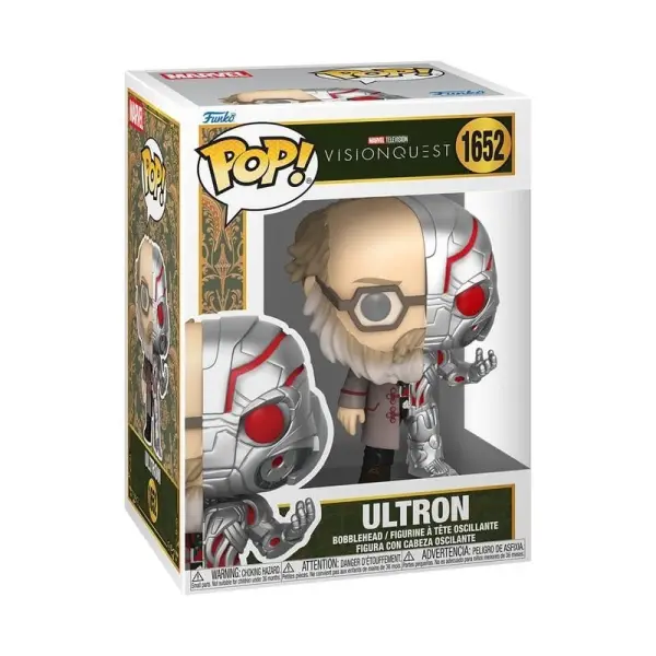 Marvel - Figurine POP! Vision Quest Ultron (Split) 9 cm