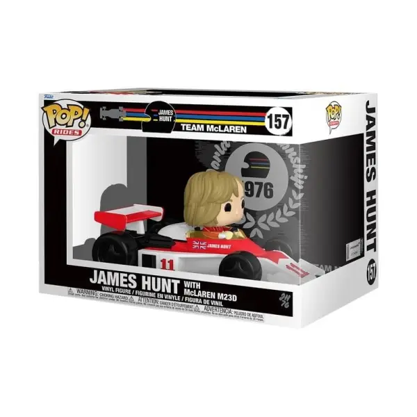 Formule 1 - Figurine POP! Rides Super Deluxe McLaren Hunt ('76) 15 cm