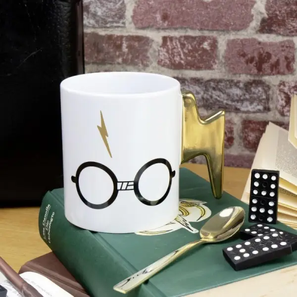 Harry Potter - Mug Glasses Lightning Handle 460 ml
