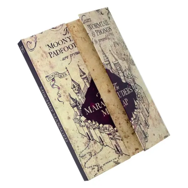 Harry Potter - Carnet de notes A5 Carte du Maraudeur