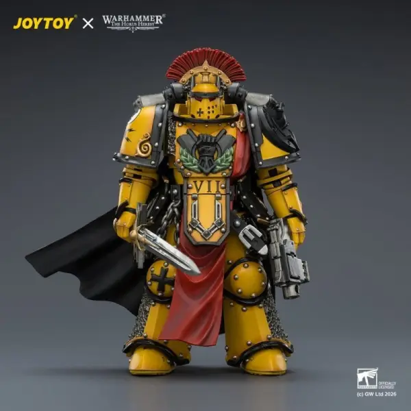 Warhammer - Figurine Imperial Fists Legion Praetor in Mk III Armour 13 cm