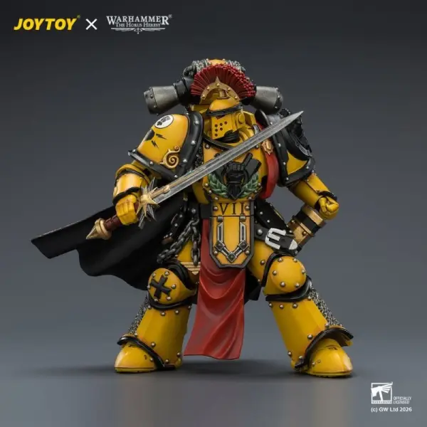 Warhammer - Figurine Imperial Fists Legion Praetor in Mk III Armour 13 cm