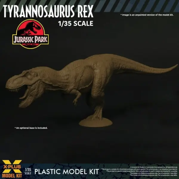Jurassic Park - Figurine Plastic Model Kit 1/35 Tyrannosaurus Rex 42 cm