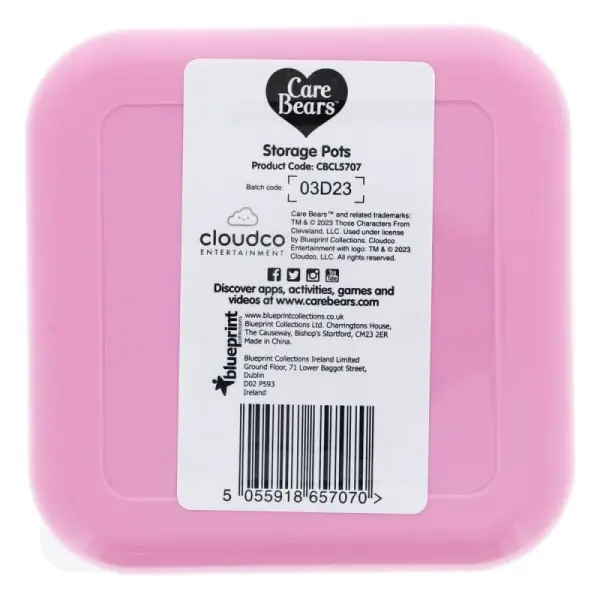 Les Bisounours - Pack 3 boîtes à goûter Les Bisounours