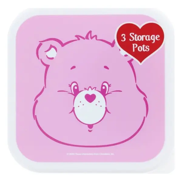 Les Bisounours - Pack 3 boîtes à goûter Les Bisounours