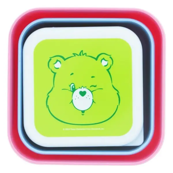 Les Bisounours - Pack 3 boîtes à goûter Les Bisounours