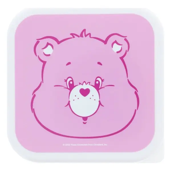 Les Bisounours - Pack 3 boîtes à goûter Les Bisounours