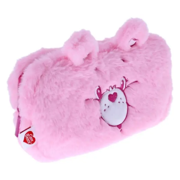 Les Bisounours - Trousse en Peluche Les Bisounours Rose