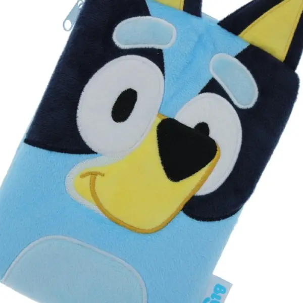 Bluey - Trousse en Peluche Bleu Bluey