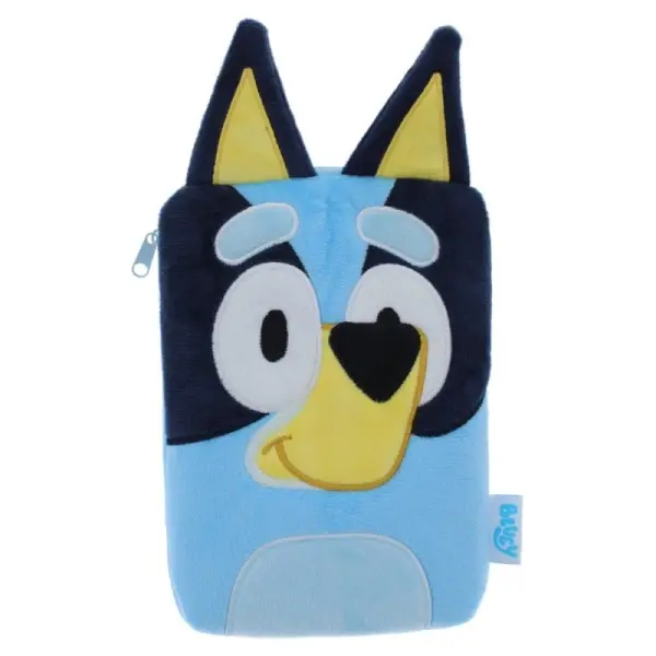 Bluey - Trousse en Peluche Bleu Bluey