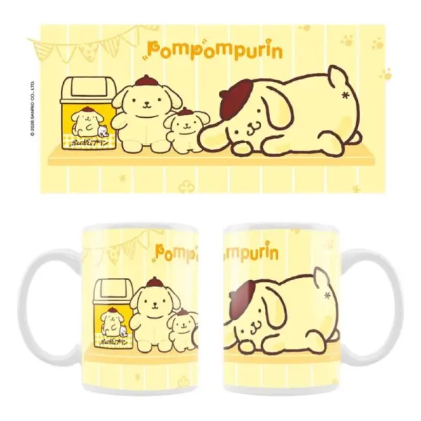 Sanrio - Mug Pompompurin Squishy Cute Purin 02