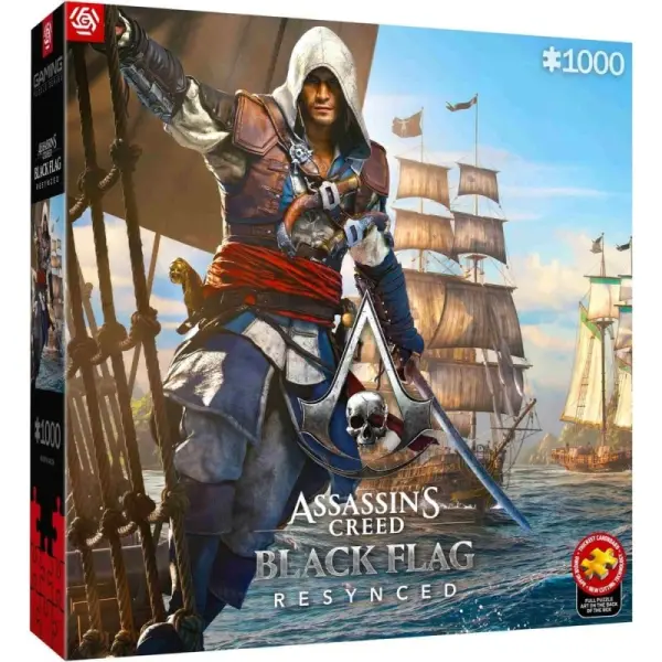 Assassin's Creed Black Flag Resynced - Puzzle Assassin's Creed Black Flag Resynced (1000 pièces)