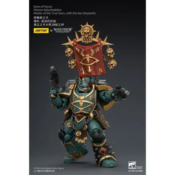 Warhammer The Horus Heresy - Figurine Sons of Horus Vheren Ashurhaddon Master of the True Sons 13 cm