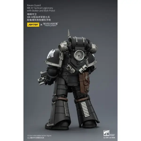 Warhammer 40k - Figurine Raven Guard MK III Tactical Legionary 12 cm