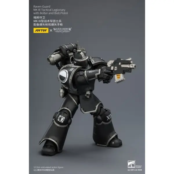 Warhammer 40k - Figurine Raven Guard MK III Tactical Legionary 12 cm