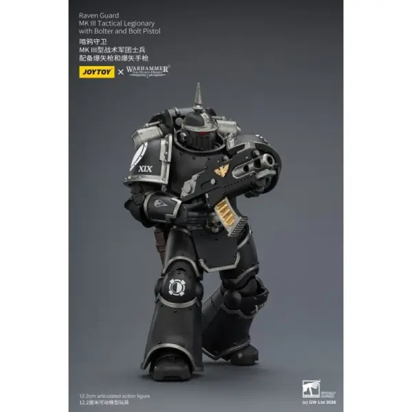 Warhammer 40k - Figurine Raven Guard MK III Tactical Legionary 12 cm