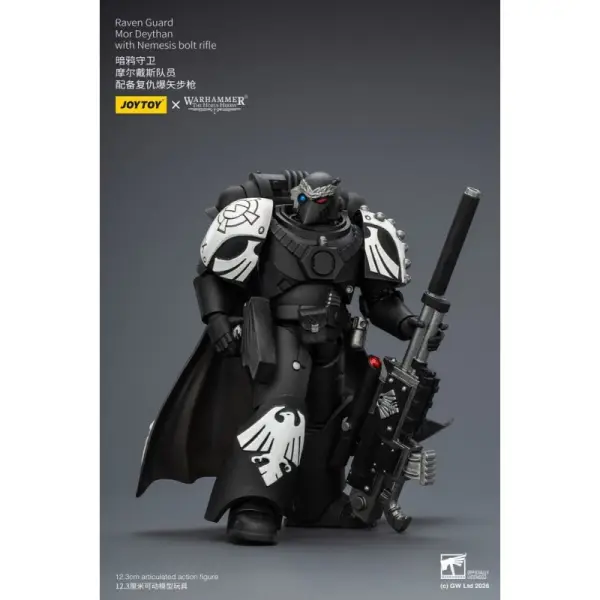 Warhammer 40k - Figurine Raven Guard Mor Deythan 12 cm