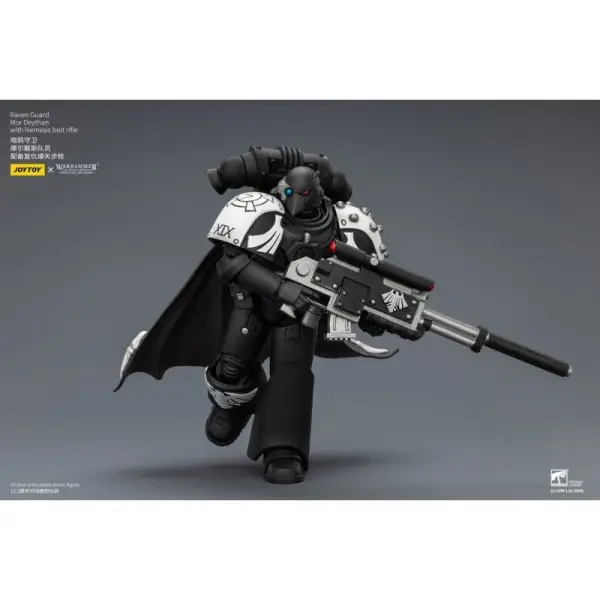 Warhammer 40k - Figurine Raven Guard Mor Deythan 12 cm