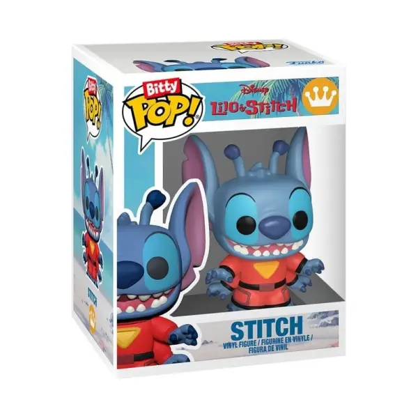 Lilo & Stitch - Pack 2 figurines Bitty POP! & Accessoire Stitch Bitty Pop porte-clés 2 cm