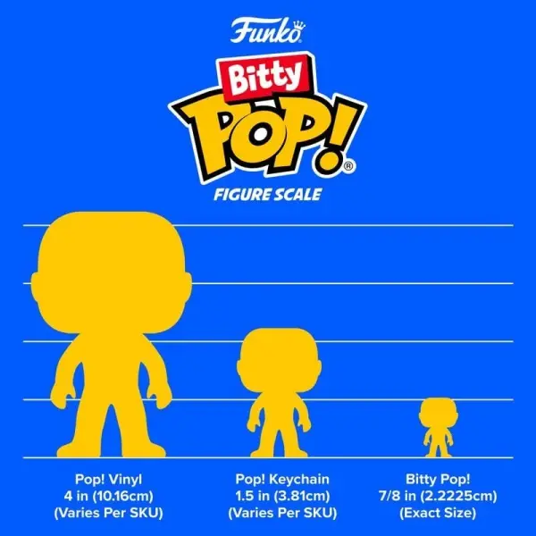Sonic The Hedgehog - Pack 2 figurines Bitty POP! & Accessoire Sonic Pop porte-clés 2 cm