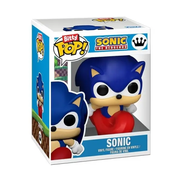 Sonic The Hedgehog - Pack 2 figurines Bitty POP! & Accessoire Sonic Pop porte-clés 2 cm