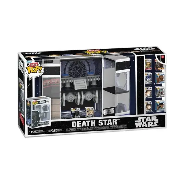 Star Wars - Présentoir Etoile de la Mort Bitty POP! avec 8 figurines Star Wars