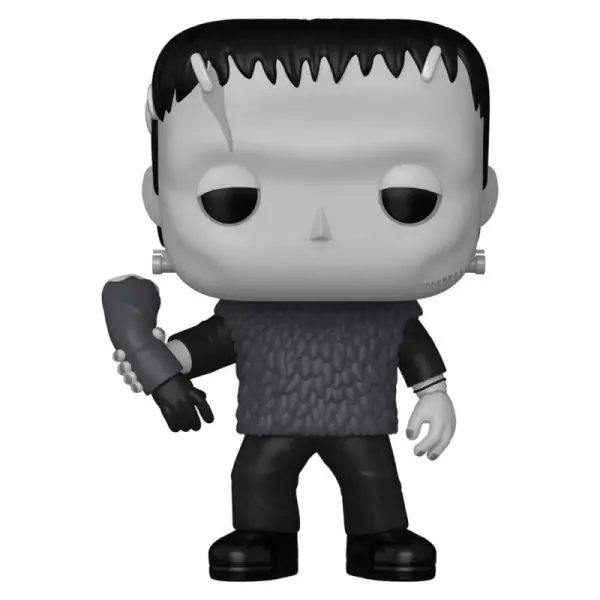 Universal Monsters - Figurine POP! Frankenstein 95ème Anniversaire (Noir & Blanc) 9 cm
