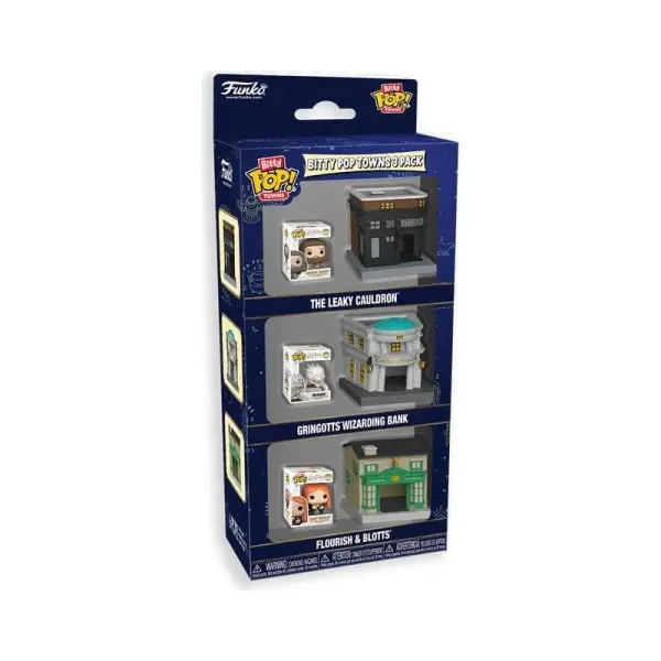 Harry Potter - Pack 3 figurines Bitty POP! Harry Potter Chemin de Traverse