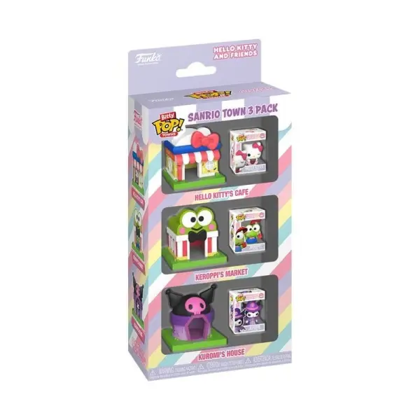 Sanrio - Pack 3 Bitty POP! Sanrio Town