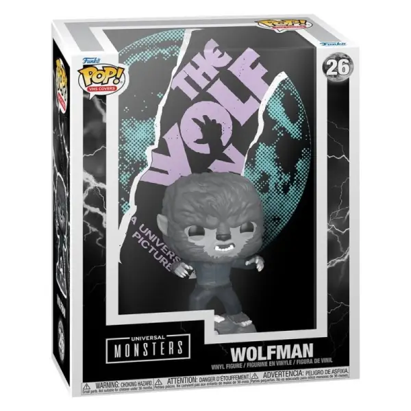 The Wolfman (2009) - Figurine POP! Wolfman VHS Covers 9 cm