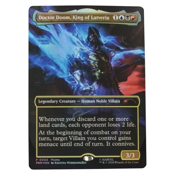 Magic The Gathering: Marvel Super Heroes Marvel Legends - Figurine Doctor Doom 2099 15 cm